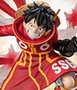 TAMASHII NATIONS Figuarts ZERO One Piece Monkey D. Luffy Gum Gum Hawk Gatling Extra Battle
