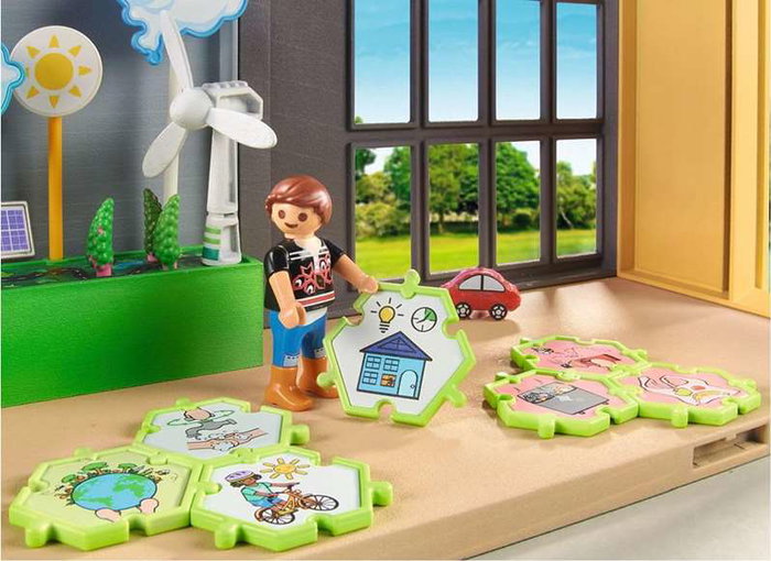 Playmobil - City Life - Station météo éducative - Aula climatológica - Jouet construction - Figurines - À partir de 4 ans