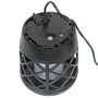 Estaque effet feu solaire rechargeable/USB IP65 noir