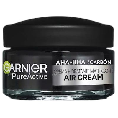 Garnier Pure Active AHA + BHA + Charbon Crème Hydratante Matifiante 50 ml Garnier Pure Active AHA + BHA + Charbon Crème Hydratante Matifiante 50 ml