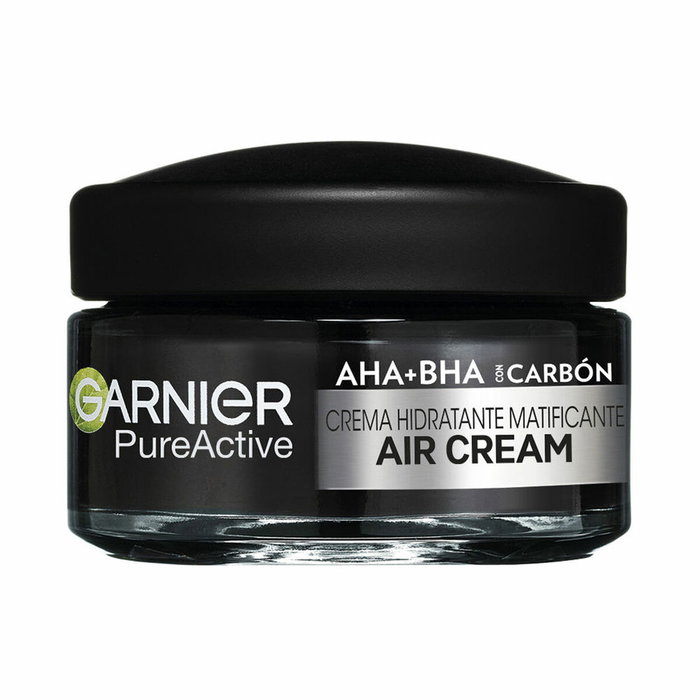 Garnier Pure Active AHA + BHA + Charbon Crème Hydratante Matifiante 50 ml Garnier Pure Active AHA + BHA + Charbon Crème Hydratante Matifiante 50 ml