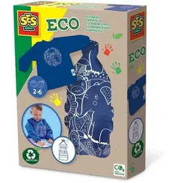 Ses Creative Tablier pour Enfants ECO 100% Recyclé, Protection pour Peinture, Coloriage et Bricolage - Fabriqué à partir de Bouteilles PET Recyclées