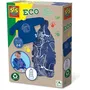 Ses Creative Tablier pour Enfants ECO 100% Recyclé, Protection pour Peinture, Coloriage et Bricolage - Fabriqué à partir de Bouteilles PET Recyclées