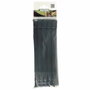 Nature Ancres pour bordure de jardin en polyéthylène recyclé - Noir - Lot de 10