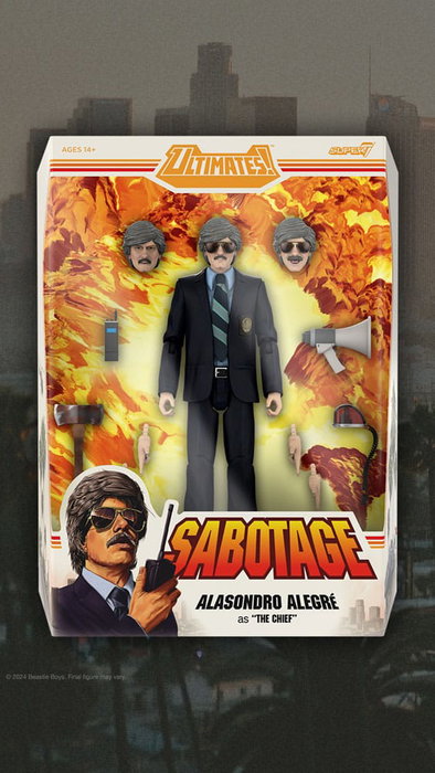 Beastie Boys Wave 1 figurine Ultimates Alasondro Alegre as "The Chief" 18 cm
