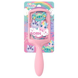 KIDS LICENSING Ensemble Brosse et Élastiques à Cheveux Sweet Dreams - 9,3x23,5 cm
