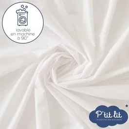 P'Tit Lit - Lot de 2 Protèges matelas Bébé 70x140 cm - Imperméable et Micro Respirant - Lavable à 90°C - Silencieux et Souple