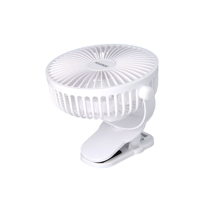 MAURER Ventilateur avec Clip Rechargeable Ø 15 cm