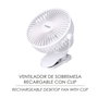 MAURER Ventilateur avec Clip Rechargeable Ø 15 cm