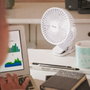 MAURER Ventilateur avec Clip Rechargeable Ø 15 cm