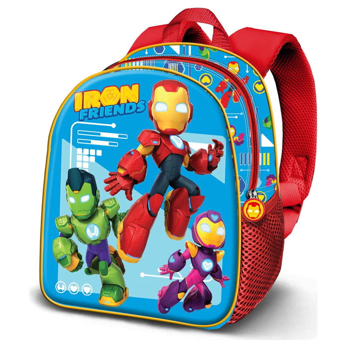 Karactermania Iron Man Mochila 3D Elite Tech Bleu