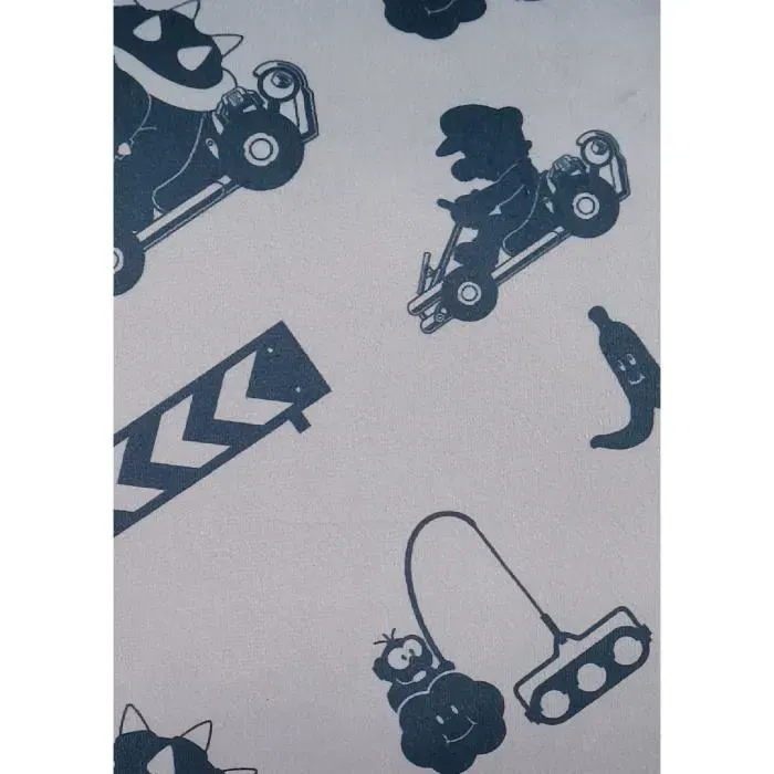 Mario Bros Coussin décoratif double face Carré Mario vs Bowser 40 x 40 cm - Microfibre