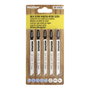 WOLFPACK LINEA PROFESIONAL Lot de 5 lames de scie sauteuse pour bois, coupe moyenne, Acier Chrome Vanadium