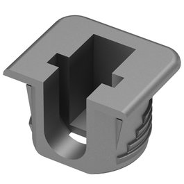 ITALIANA FERRAMENTA Support cazoleta FLIPPER Gris 15mm