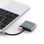Conceptronic DONN16GR Hub USB-C 4-en-1 HDMI VGA USB-C PD USB 3.0 4K 30Hz Aluminium
