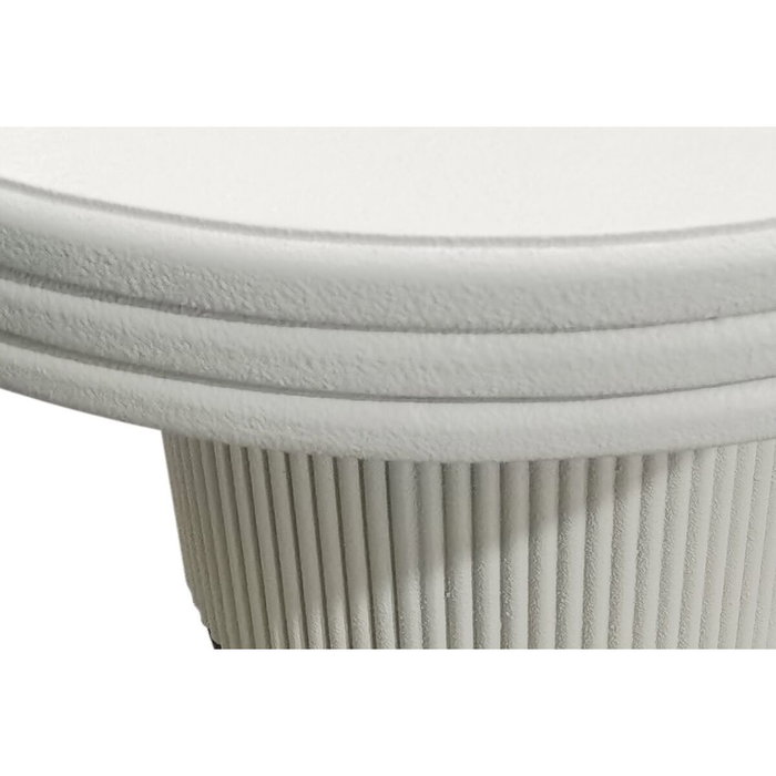 Table Basse Home ESPRIT Blanc 70 X 70 X 52 cm Table Basse Home ESPRIT Blanc 70 X 70 X 52 cm