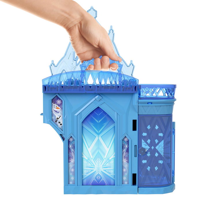 Mattel - Frozen Mini Château de Glace d'Elsa avec Figurines (Olaf, Elsa) - Jouet Maison de Poupée - JDP63 - +3 ans Mattel - Frozen Mini Château de Glace d'Elsa avec Figurines (Olaf, Elsa) - Jouet Maison de Poupée - JDP63 - +3 ans