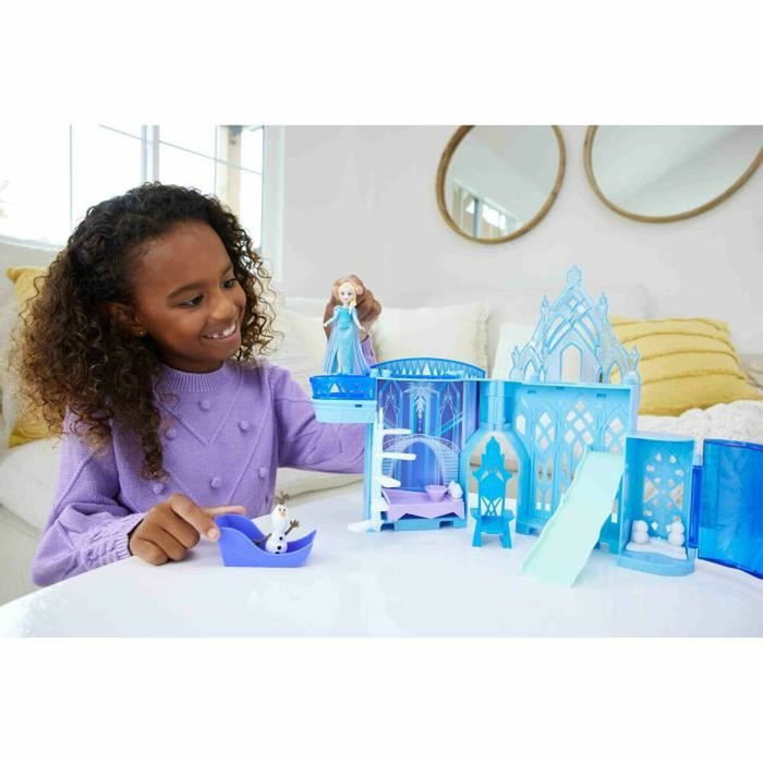 Mattel Disney Frozen Mini Château de Glace d'Elsa avec Figurines Mattel Disney Frozen Mini Château de Glace d'Elsa avec Figurines