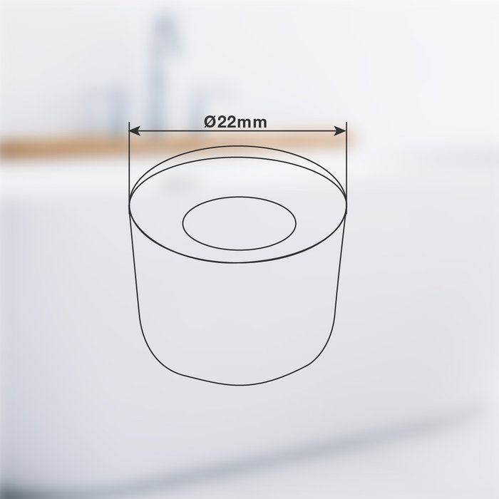 Gifont Boîte de 10 atomiseurs femelles pour robinet Ø22/100 Gifont Boîte de 10 atomiseurs femelles pour robinet Ø22/100