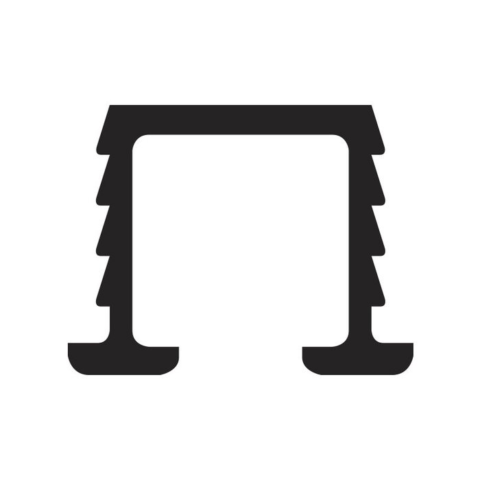 TERNO Guia Superior Aluminio Plata Leader10 3M 10Kgs pour Système Leader TERNO Guia Superior Aluminio Plata Leader10 3M 10Kgs pour Système Leader