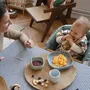 Beaba Coffret Repas Bébé 4 Pièces en Silicone avec Ventouse - Assiette, Bol, Verre et Cuillère 2e Âge