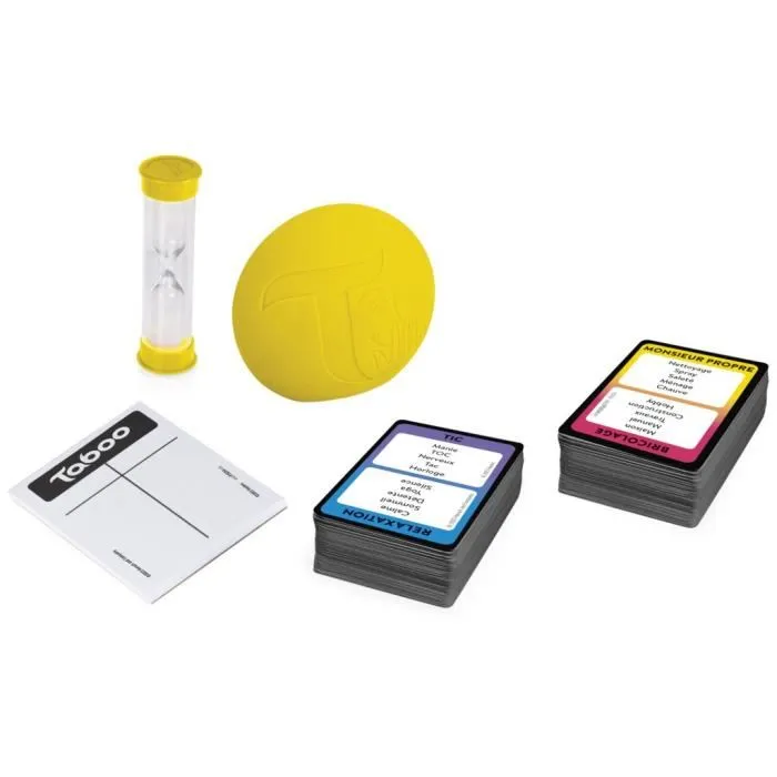 Hasbro Gaming Taboo Classique - Jeu de société familial des mots interdits, version mise à jour, à partir de 13 ans