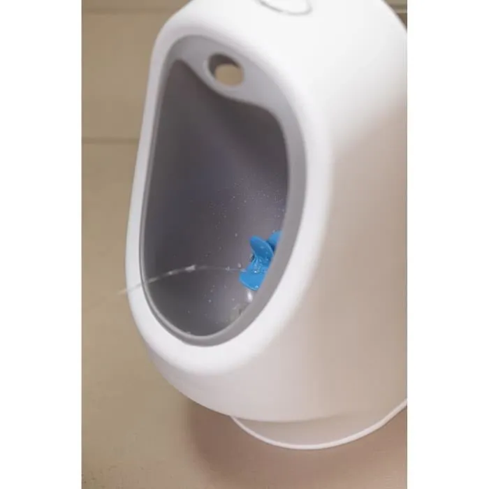 Nuby - Urinoir d'apprentissage pour enfant avec cible rotative, son réaliste et bol amovible - Dr. Talbot's My Real Urinal - Pour tout-petits