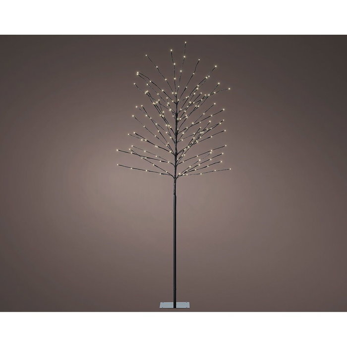 Lumineo Arbre lumineux extérieur avec 160 LEDs lumière chaude, Ø70 x 1,80 m, IP44, minuterie 8/16h Lumineo Arbre lumineux extérieur avec 160 LEDs lumière chaude, Ø70 x 1,80 m, IP44, minuterie 8/16h
