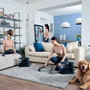 Hoover HS500 Nettoyeur Détacheur Shampouineuse Noir urbain et bleu pétrole