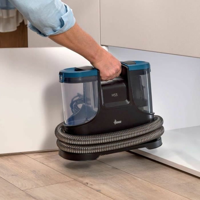 Hoover HS500 Nettoyeur Détacheur Shampouineuse Noir urbain et bleu pétrole