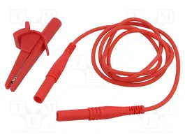 TIETZSCH Cordon de mesure individuel rouge 1m L-SETR