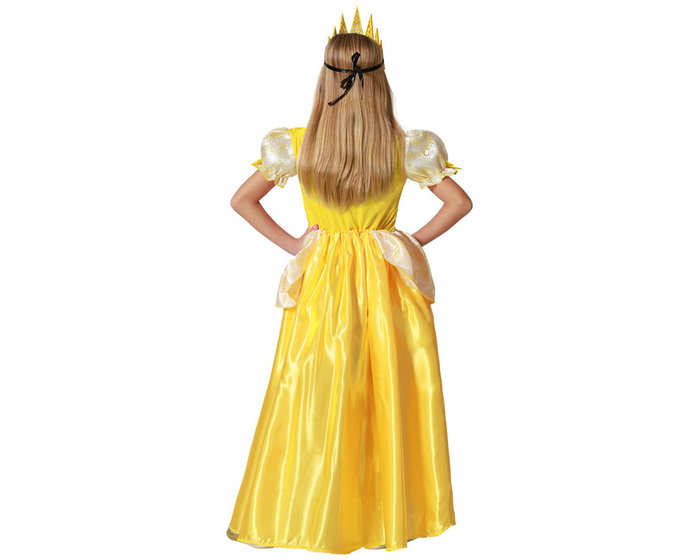 BigBuy Carnival Déguisement Princesse Doré 3-4 Ans
