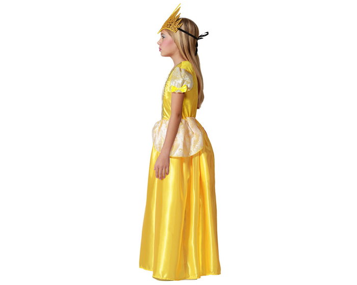 BigBuy Carnival Déguisement Princesse Doré 3-4 Ans