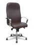 Chaise de Bureau Caudete Piqueras y Crespo DBSP463 Brun foncé