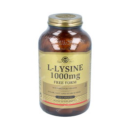 Solgar L-Lysine 1000 mg 250 comprimés - Complément alimentaire vegan