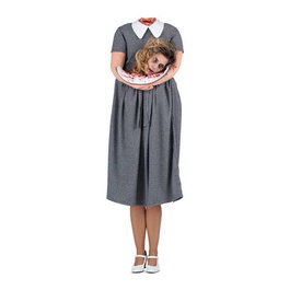 My Other Me Déguisement Femme Sans Tête Taille Unique - Robe