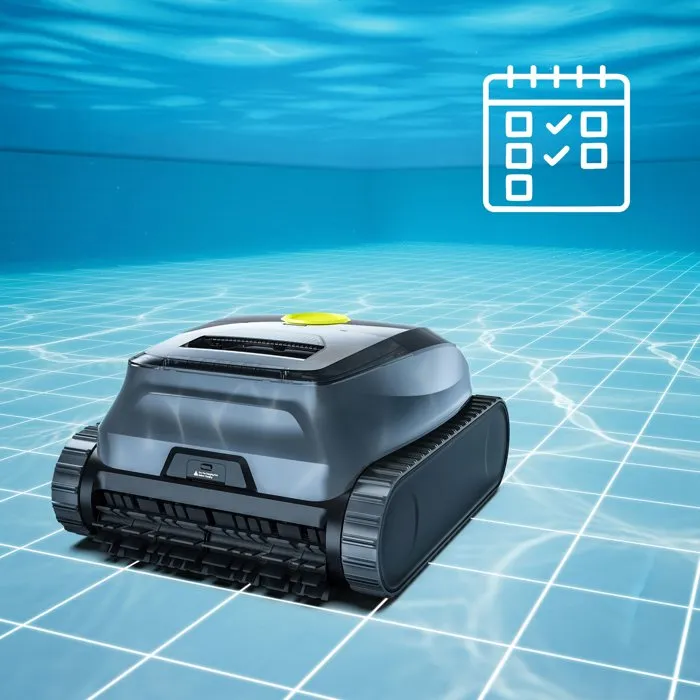 Zodiac FREEDOM LITE - Robot nettoyeur de piscine sans fil - Nettoyage fond, parois, ligne d'eau - Batterie Lithium-Ion 3h - Filtration double niveau 3/180 µm