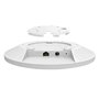 Omada EAP Access Point WiFi 6 AX5400 Plafonnier, Gestion Cloud, Port Ethernet 2.5 Gbps, 160 MHz, WPA3, Supporte 802.3at PoE+ pour Réseaux d'Entreprise Haute Performance
