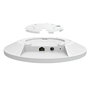 Omada EAP Access Point WiFi 6 AX5400 Plafonnier, Gestion Cloud, Port Ethernet 2.5 Gbps, 160 MHz, WPA3, Supporte 802.3at PoE+ pour Réseaux d'Entreprise Haute Performance