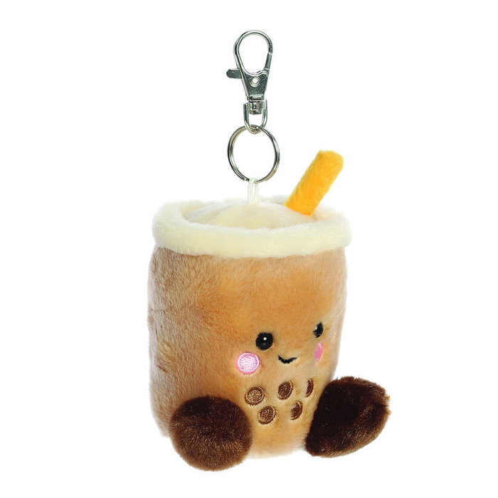AURORA - Llavero Peluche Bubble Tea Palm Pals 10 cm - Peluche Clé Charmeur Bubble Tea AURORA - Llavero Peluche Bubble Tea Palm Pals 10 cm - Peluche Clé Charmeur Bubble Tea