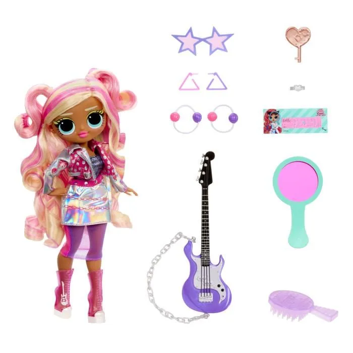 L.O.L. Surprise! Poupée OMG Eye Spy Rockstar - Série Collector 24 cm avec plus de 15 surprises, 4 personnages à collectionner - Jouet pour enfants dès 4 ans L.O.L. Surprise! Poupée OMG Eye Spy Rockstar - Série Collector 24 cm avec plus de 15 surprises, 4 personnages à collectionner - Jouet pour enfants dès 4 ans