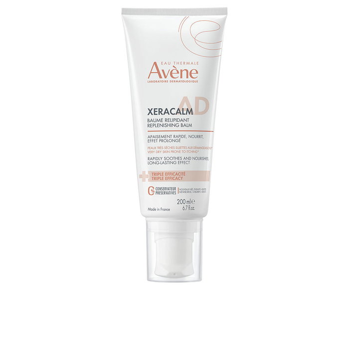 Avène XERACALM AD Baume Relipidant 200 ml pour Peaux Sèches, Atopiques et Sensibles, Apaise Démangeaisons et Eczéma, avec Complexe I-Modulia et Eau Thermale Avène XERACALM AD Baume Relipidant 200 ml pour Peaux Sèches, Atopiques et Sensibles, Apaise Démangeaisons et Eczéma, avec Complexe I-Modulia et Eau Thermale