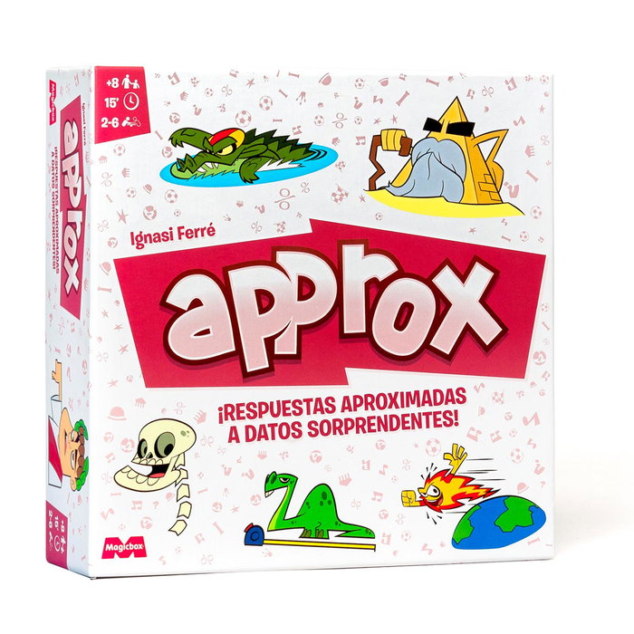 Magic Box Jeu de Société Aprox PJT106SP30 - Curiosités et Devinettes pour Enfants dès 8 Ans Magic Box Jeu de Société Aprox PJT106SP30 - Curiosités et Devinettes pour Enfants dès 8 Ans