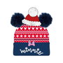 Cerdá Bonnet tricoté Noël Minnie - Rouge - Pour enfant à partir de 3 ans - Dimensions 22.0 x 2.0 x 21.0 cm