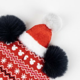 Cerdá Bonnet de Noël Minnie Mouse Rouge