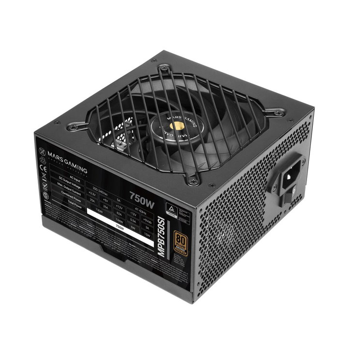 Bloc d’Alimentation Mars Gaming TACMARS-MPB750SI 750 W 6 W 130 W 80 Plus Bronze