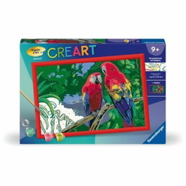 Ravensburger CreArt Kids Kit de peinture par numéros Perroquets