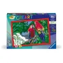 Ravensburger 25854 CreArt Kids - Kit de peinture par numéros 'Perroquets', Tableau 31x21 cm avec cadre, peinture et pinceau, à partir de 7 ans