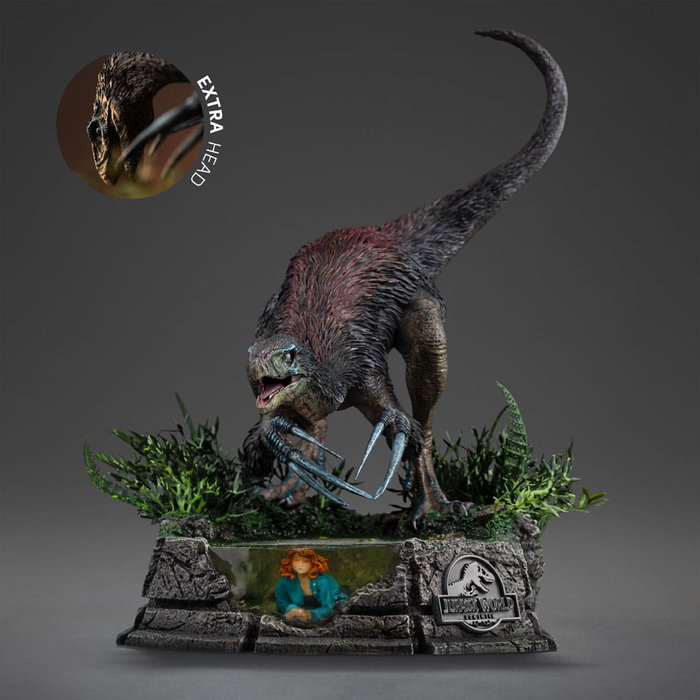 Jurassic World: Dominion statuette 1/20 Demi Art Scale Therizinosaurus 29 cm
