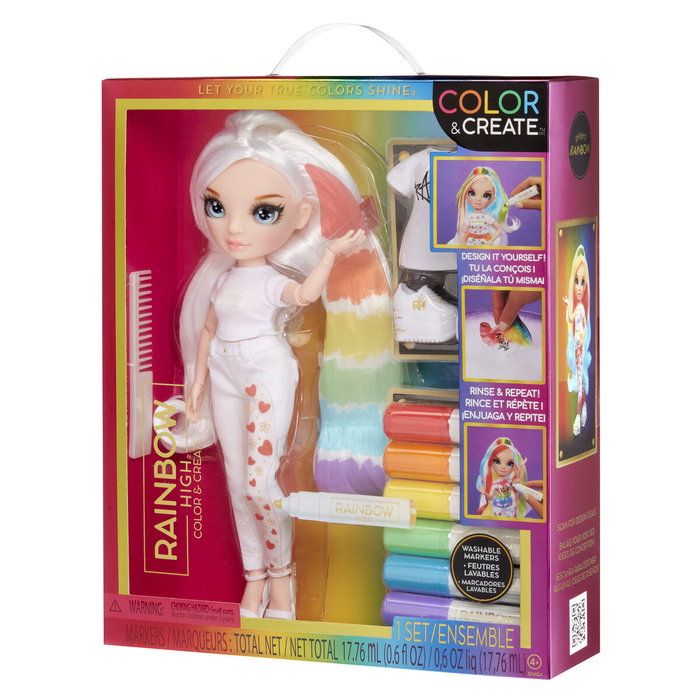 Poupée Rainbow High Color & Create 22 cm